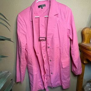 Pink blazer